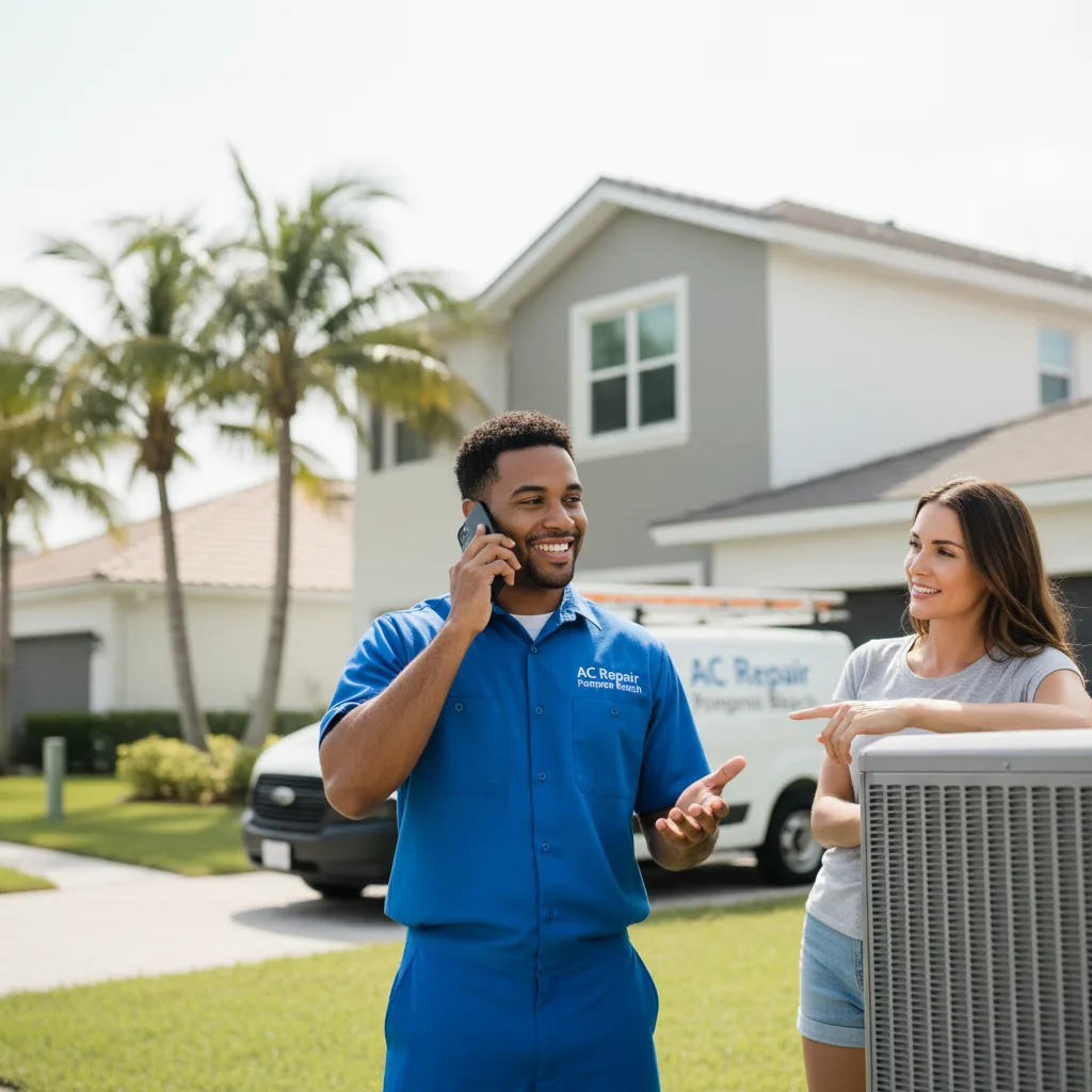 AC Repair Pompano Beach customer support in Nesbit